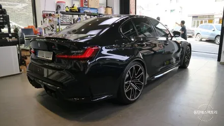 BMW M3 컴페티션차량에 블랙박스, 보조배터리 추가장착 후기글 / 동탄,수원,오산