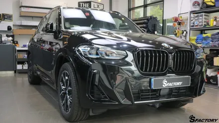 솔라가드 BMW X3차량에 티타늄썬팅으로 완성 / 동탄,수원,오산