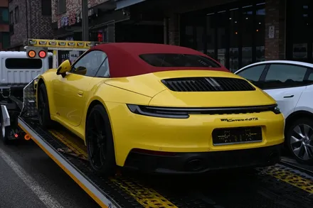 화려한 색상의 레이싱 옐로 911gts 틴팅과 ppf 시공을 원스톱으로! / 동탄,수원,오산