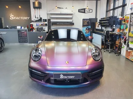 포르쉐 911카레라 4S! 무광랩핑에도 유리막 필수입니다! / 동탄,수원,오산