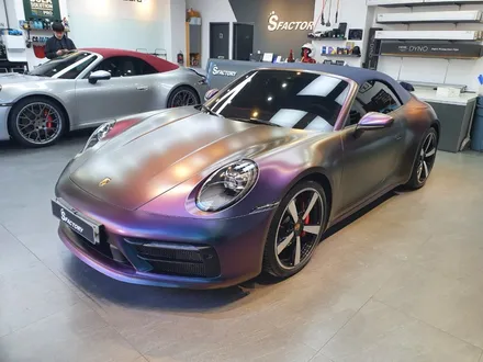 포르쉐 911카레라 4S! 무광랩핑에도 유리막 필수입니다! / 동탄,수원,오산