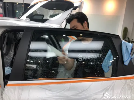 르노삼성자동차 xm3 새턴 틴팅 시공기 / 동탄,수원,오산