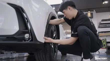 전체PPF로고탈거 없이도 시공이 가능해요? -렉서스 NX350H / 동탄,수원,오산