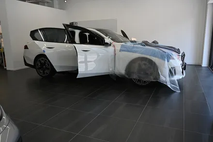 동탄썬팅, BMW g60 i5 틴팅 부분 시공도 가능해요 / 동탄 영천동