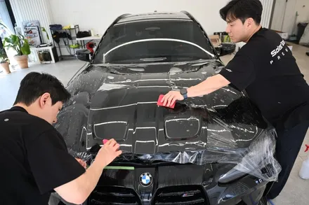 블랙간지 M3 투어링, STEK 다이노쉴드 전체PPF 시공으로 광빨 업그레이드 / 동탄 영천동