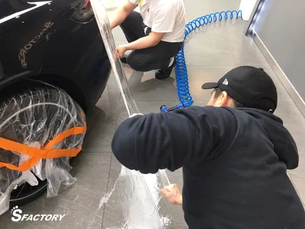 포르쉐 파나메라4 나노커버 전체 풀PPF 시공기 (2편) / 동탄,수원,오산