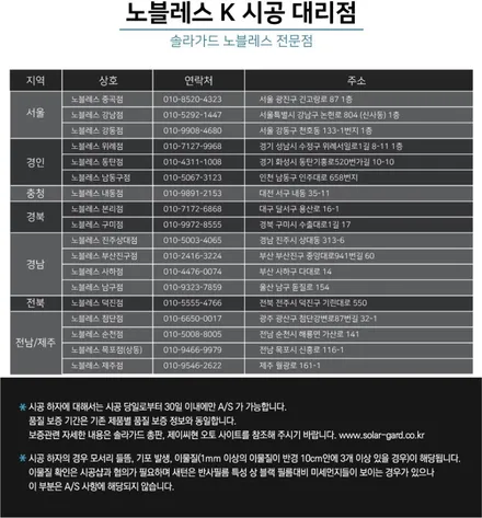 종료 [이벤트] 솔라가드 노블레스K 15% 출시기념 이벤트 / 동탄,수원,오산