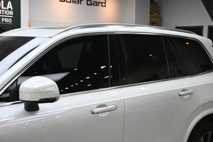 용인썬팅, 볼보 XC90 화이트차량에 솔라가드퀀텀필름 추천해요. / 동탄,수원,오산