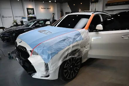 동탄썬팅 BMWX6차량에 솔라가드제니스IR로 전면재시공! / 동탄 영천동