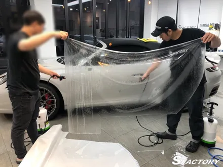 포르쉐 911 동탄 에스팩토리에서 신차패키지+전체ppf 했어요~ / 동탄,수원,오산