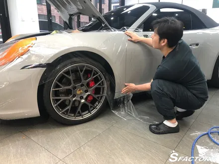 포르쉐 911 동탄 에스팩토리에서 신차패키지+전체ppf 했어요~ / 동탄,수원,오산