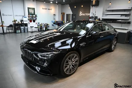 동탄솔라가드 벤츠 AMG GT43 반사필름퀀텀썬팅 강력추천 / 동탄,수원,오산