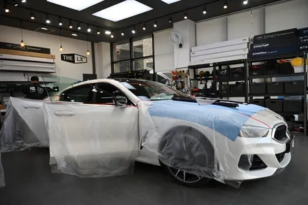 용인썬팅 BMW850i, 더엘엑스 틴팅으로 새롭게 변신! / 동탄 영천동