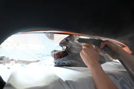 한달만의 재방문, 벤츠E53AMG 기존썬팅 제거 후 솔라가드 퀀텀으로완벽변신 / 동탄 영천동