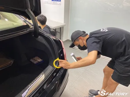 캐딜락 CT6 차콜틴팅으로 신차패키지 선택 잘한 거 같아요~! / 동탄,수원,오산