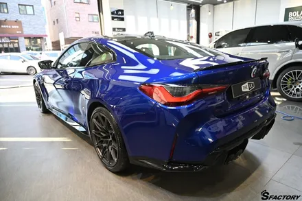 동탄더엘엑스 BMWM4컴페티션 50주년차량 LX썬팅으로 신차패키지 대만족 / 동탄,수원,오산