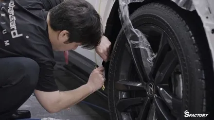 전체PPF로고탈거 없이도 시공이 가능해요? -렉서스 NX350H / 동탄,수원,오산