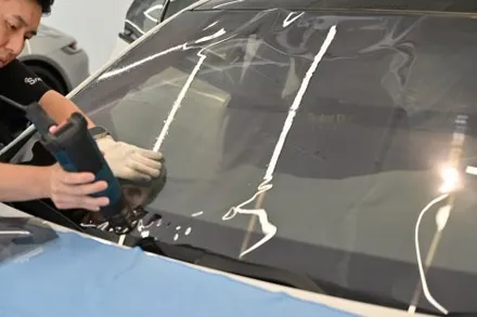 동탄썬팅, BMW g60 i5 틴팅 부분 시공도 가능해요 / 동탄 영천동