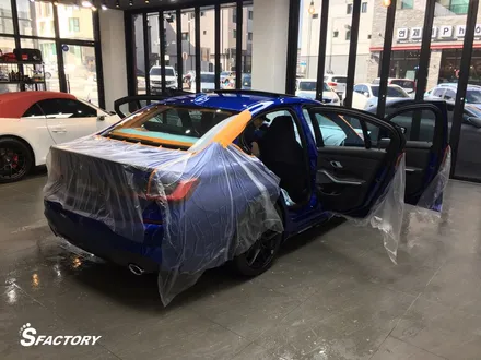 BMW 뉴 320D 스포츠 G20 솔라가드 노블레스 스투라투스 틴팅+볼라솔루션 유리막 코팅+생활보호 PPF 시공기 / 동탄,수원,오산