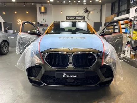 동탄썬팅) BMW X6M 측후면 퀀텀블랙으로 썬팅, 본넷PPF시공 / 동탄,수원,오산