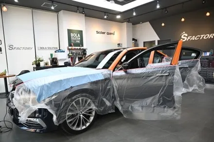 BMW5시리즈 더엘엑스 LX썬팅으로 재작업 / 동탄 영천동