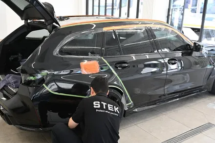 블랙간지 M3 투어링, STEK 다이노쉴드 전체PPF 시공으로 광빨 업그레이드 / 동탄 영천동