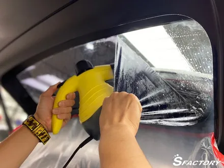 레인지로버 이보크 솔라가드 재시공 차콜틴팅 가성비 끝판왕!! / 동탄,수원,오산