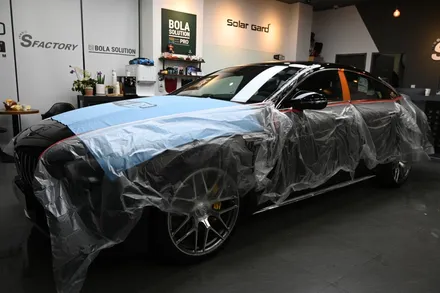 용인솔라가드 벤츠 AMG GT43 퀀텀썬팅으로 스타일리쉬하게! / 동탄,수원,오산