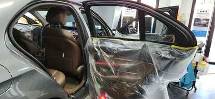 평택 벤츠 220D [애니가드AP80R]썬팅재시공후기!가격 궁금하다면? 보라색으로 변색된 썬팅 기포 올라온 썬팅 대환영! / 경기 평택