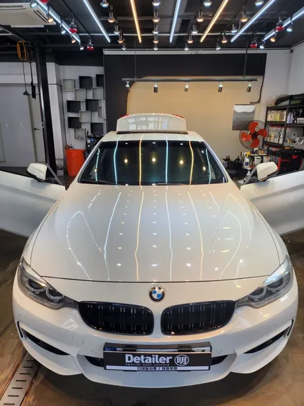 BMW F36 크레파스 냄새제거 수입 외제차 방음재 흡음재 냄새제거 / 경기 의정부