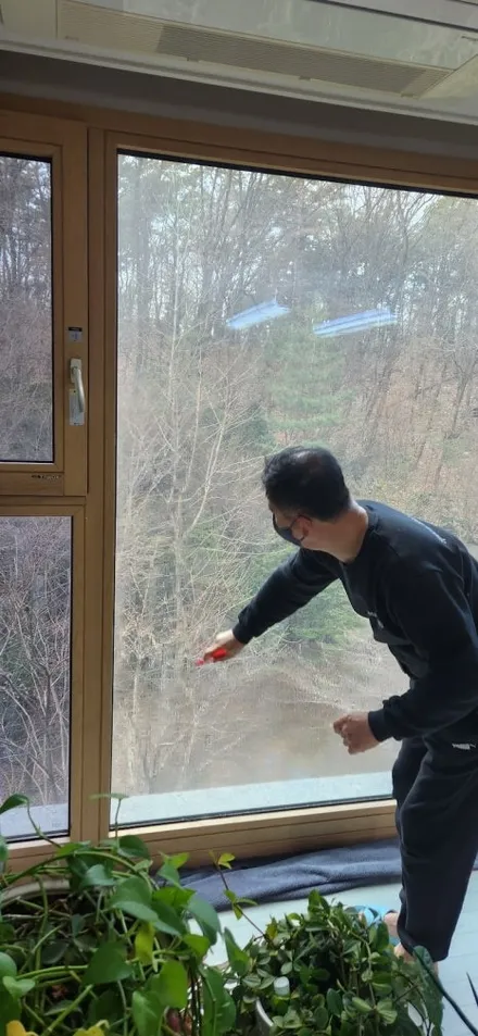 아파트 베란다 시트지 썬팅 프라이버시 전기료절감 디테일러명! / 경기 의정부