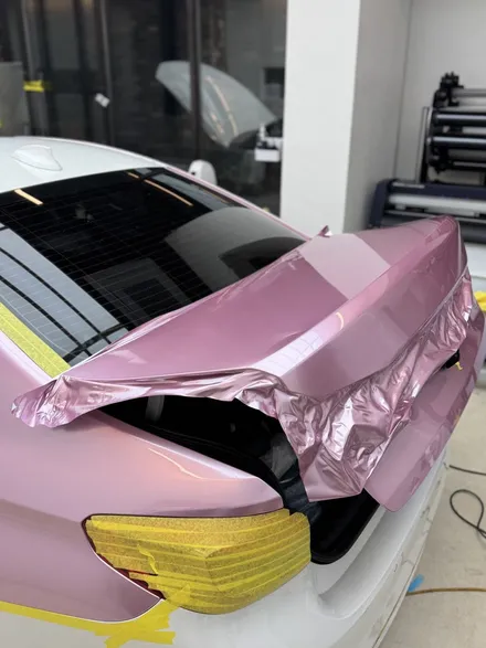 양주랩핑 이목집중 G30 5시리즈 핑크 컬러! / 경기 의정부