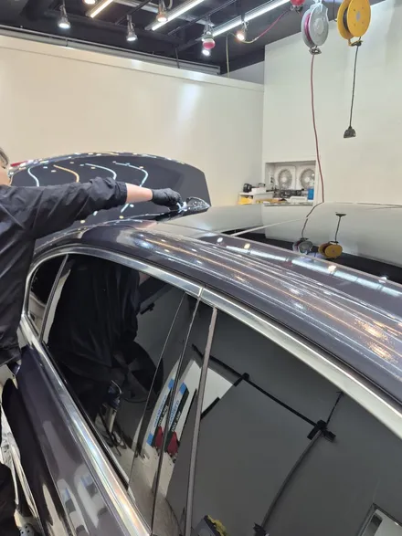 신곡동광택 유리막코팅 BMW 7시리즈 시공 전문 업체! / 경기 의정부
