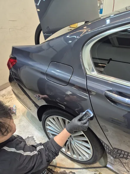신곡동광택 유리막코팅 BMW 7시리즈 시공 전문 업체! / 경기 의정부