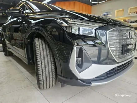 🚗 신형 아우디 Q4 e-tron 크롬죽이기 & 휠 분체도색 작업기 / 의왕시 고천동