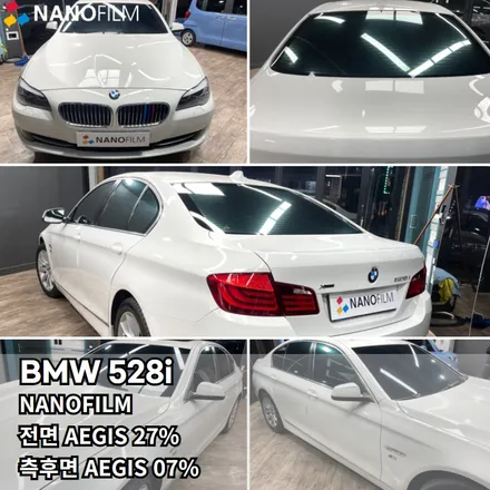 부천 썬팅 부천썬팅추천 BMW 528i 나노필름 썬팅시공 / 부천 오정구 여월동