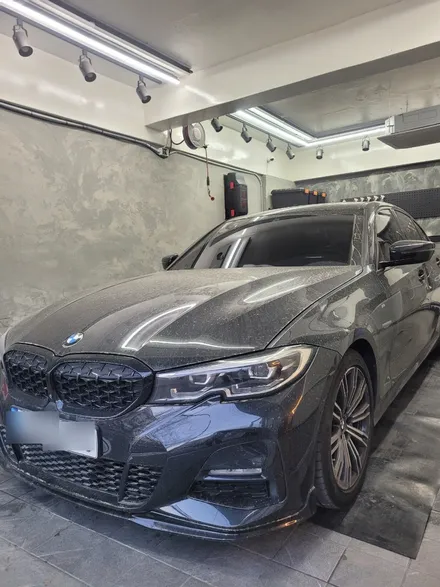 장안동 손세차, BMW 3시리즈 황사 비 제거 / 광진구, 성수, 송파