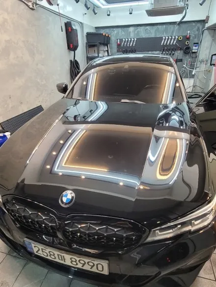 장안동 손세차, BMW 3시리즈 황사 비 제거 / 광진구, 성수, 송파
