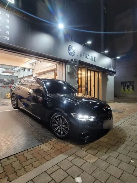 장안동 손세차, BMW 3시리즈 황사 비 제거 / 광진구, 성수, 송파