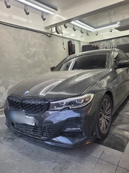 장안동 손세차, BMW 3시리즈 황사 비 제거 / 광진구, 성수, 송파