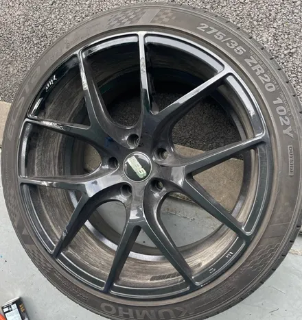 하남 미사 휠복원 쇼카모터스 / 쉐보레 카마로 ZL1 휠 복원 / CHEVROLET CAMARO ZL1 휠 수리 / 하남시 덕풍동