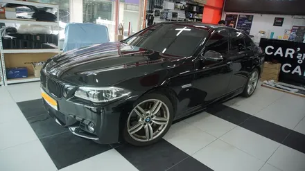 <광주 안드로이드 올인원>BMW 530D 모터스 밸류 12.3인치 안드로이드 올인원 시공