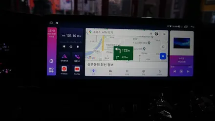 <광주 모터스 밸류 협력점>올 뉴 K5 안드로이드 올인원 모터스 밸류 12.3인치 시공