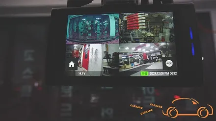 <광주 4채널 블랙박스>렉스턴 칸 4채널 블랙박스 아이나비 QXD 메가 플러스