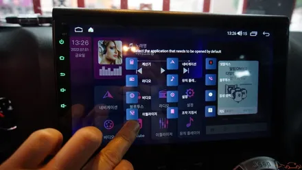 <광주 수입차 안드로이드 올인원>지프 랭글러 사하라 전용 안드로이드 올인원 (전용 10인치)