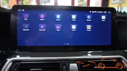 <광주 수입차 안드로이드 올인원>BMW 520 D 안드로이드 올인원 모터스 밸류 12.3인치 시공