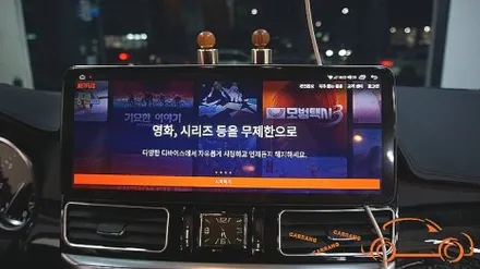 =광주 수입차 안드로이드 올인원= 벤츠 ML350 안드로이드 올인원 모터스 밸류 7862 8G 제품 시공