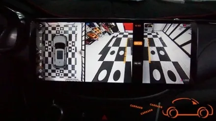 =광주 안드로이드 올인원= 트랙스 모터스 밸류 7870 안드로이드 올인원 12.3인치  + 일체형 3D 어라운드 뷰
