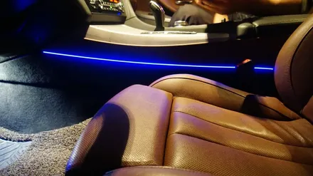 <광주 수입차 앰비언트>BMW 640D RGB 앰비언트 시공