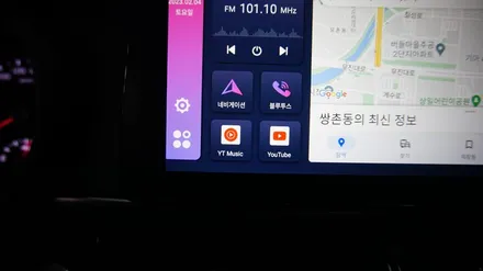 <광주 모터스 밸류 협력점>올 뉴 K5 안드로이드 올인원 모터스 밸류 12.3인치 시공